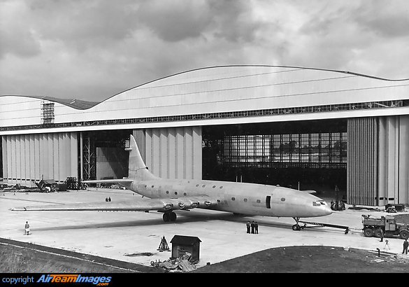 Role out of the Bristol Brabazon prototype aircraft at Filton in December 1948. Bristol Brabazon