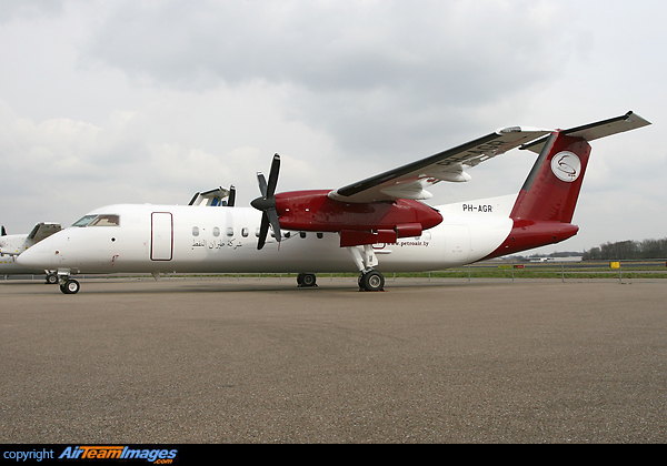 First Bombardier Dash 8 for Libyan operator Petro Air who specialise in providing aviation services for oil exploration, development and support in Libya. Bombardier Dash 8-315Q
