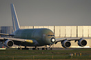 MSN027. New A380 for Qantas performed RTO test prior to first flight.