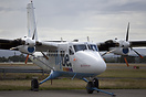 Loganair operate 2 DHC6's in cooperation with Flybe to the Scottish Hi...