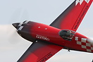 Mark Jefferies displaying in his Extra 330SC at the annual ESFA Fly-in...
