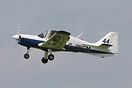 Race 44 in the 2009 Kings Cup Air Race is Scottish Aviation Bulldog G-...