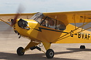 One of 20 vintage aircraft joining the party at Birmingham was this 19...
