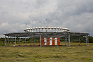 VHF omnidirectional range ground station.