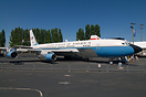 Old Air Force One on display at the History of Flight Museum