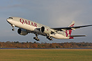 A new B777-200LR recently entered service with Qatar.