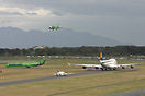 Rush hour @ CPT... ZS-OBL and D-ABVS are waiting for departure whilst ...
