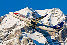Departing out of the Inn valley in wonderful late winter sun