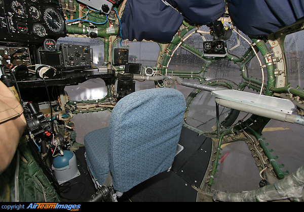 The navigators workplace. Antonov An-30