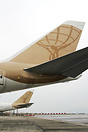 Two Boeing 747-400 aircraft reconfigured into largely business and exe...