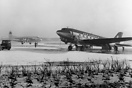 Aer Lingus DC-3 EI-ACE on the ramp at Redfrew and Vickers Viscount of ...